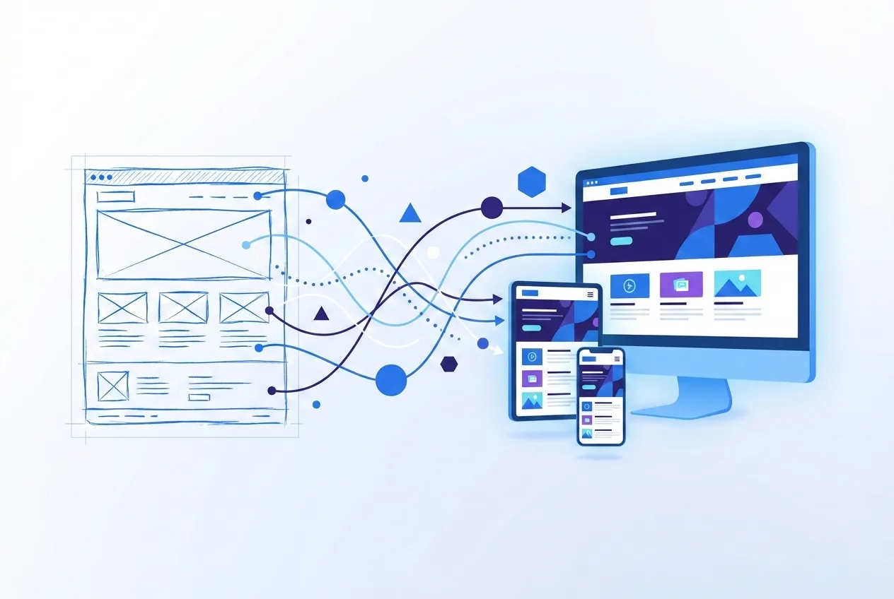 Del boceto al sitio web - Proceso de desarrollo web profesional